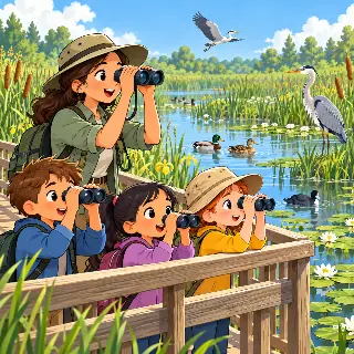 Wetland Bird Census Boardwalk