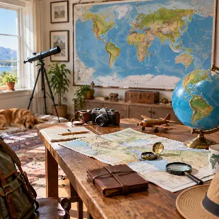 World Map Exploration