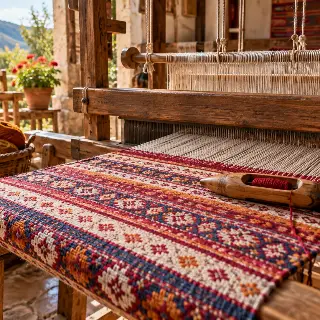 Woven Textile Loom