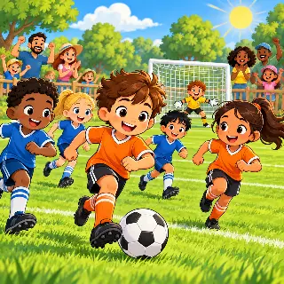 Youth Soccer Match