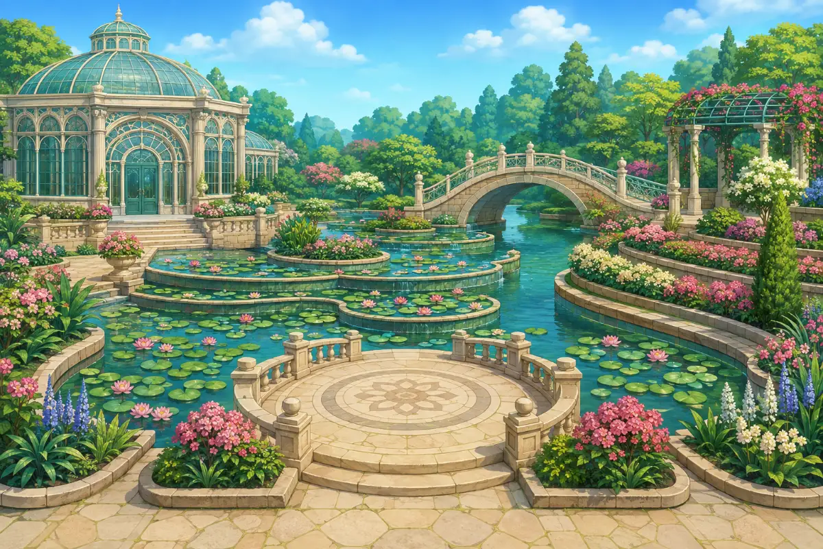 Botanical Garden Pond