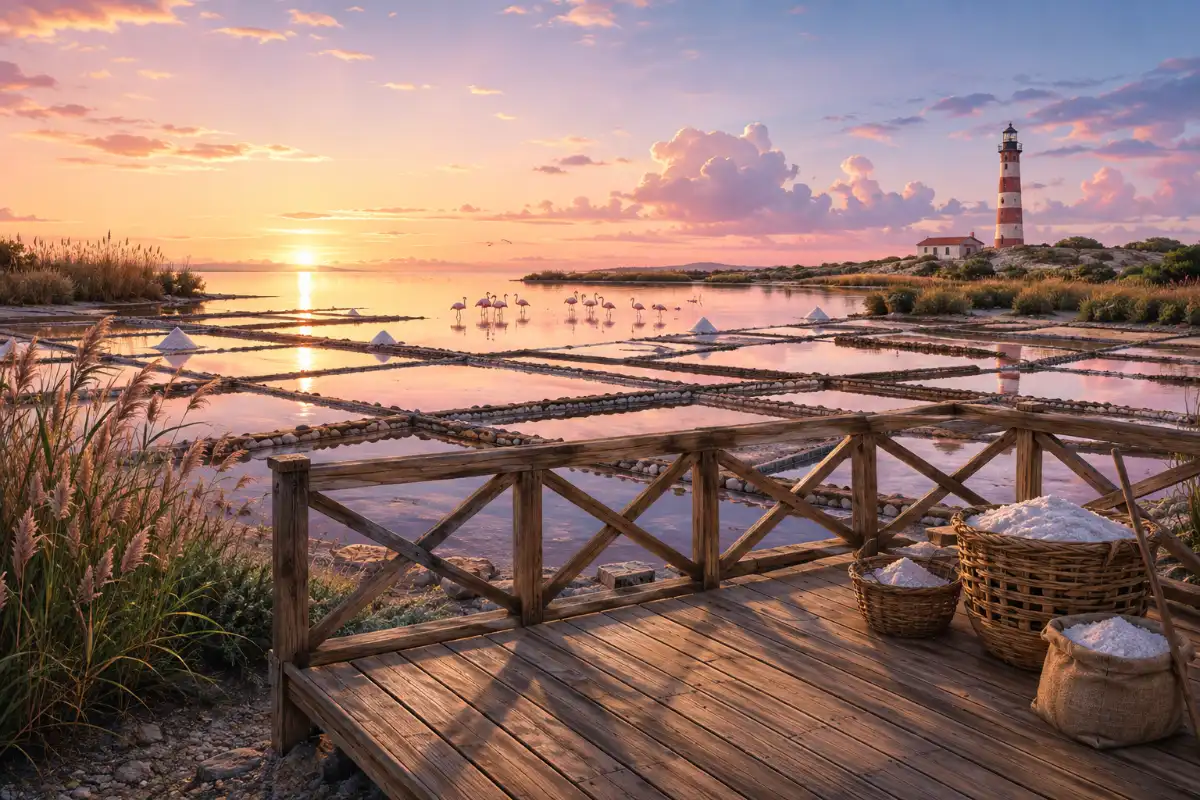 Coastal Saltpan Flamingo Boardwalk