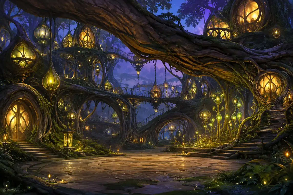 Firefly Lantern Root Palace