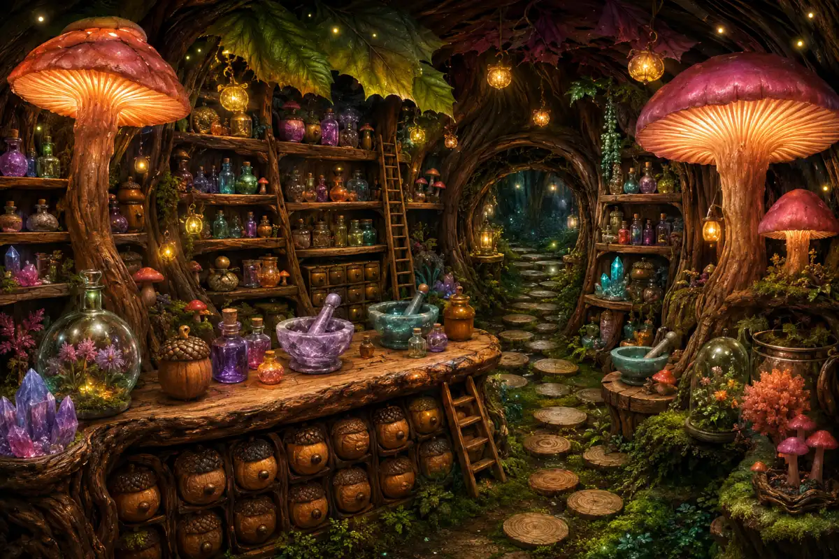 Giant Mushroom Apothecary