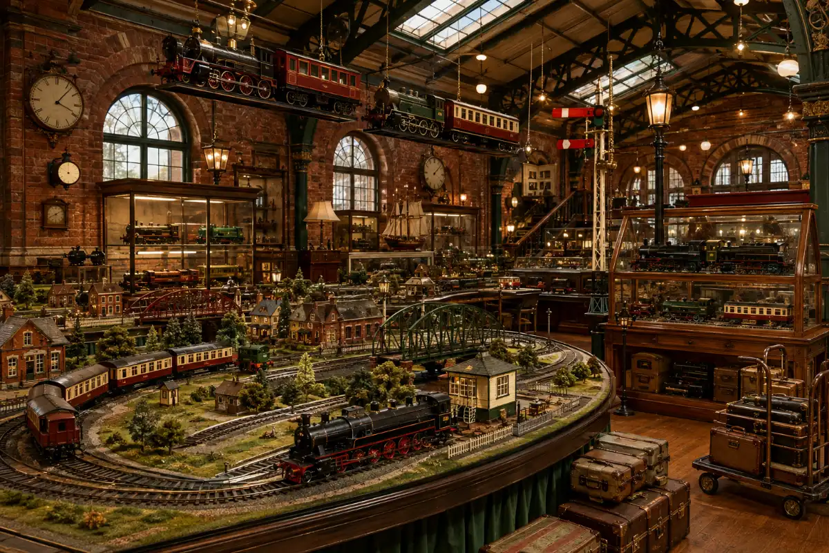 Indoor Toy Train Museum