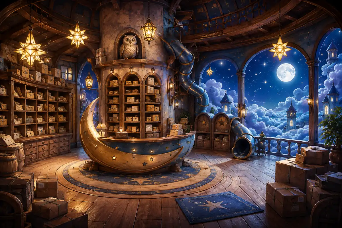 Moonbeam Owl Post Office