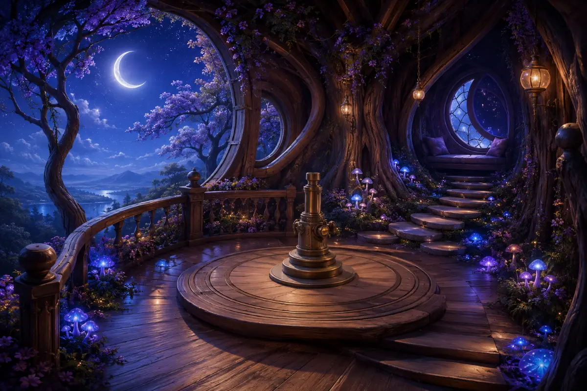 Moonlit Tree Observatory