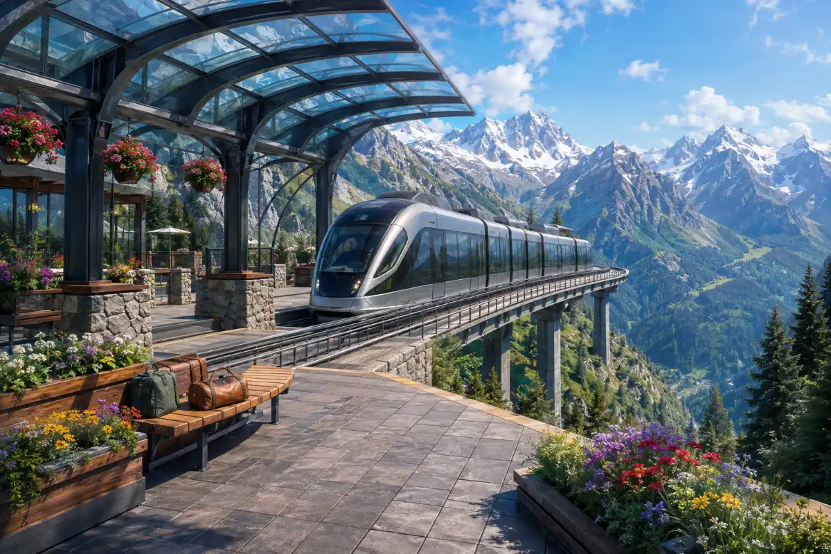 Mountain Monorail Terminal