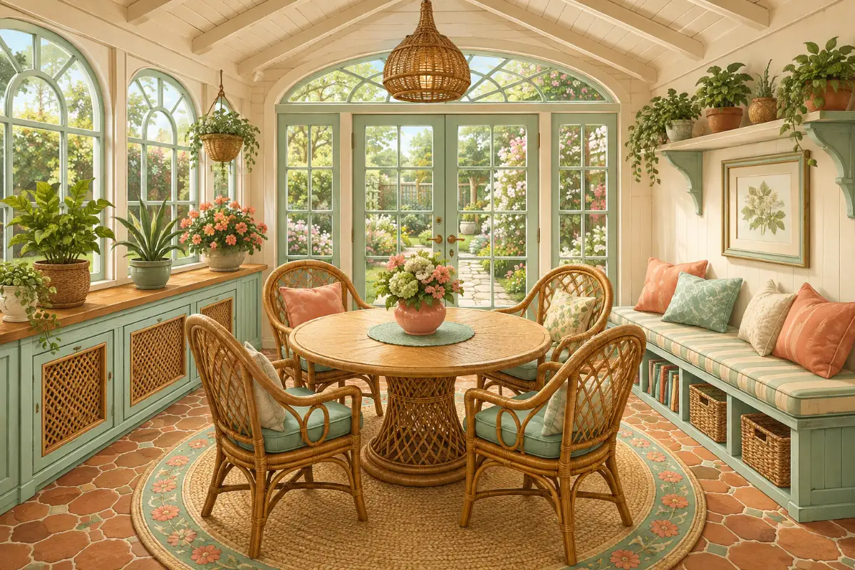Sunroom Breakfast Nook