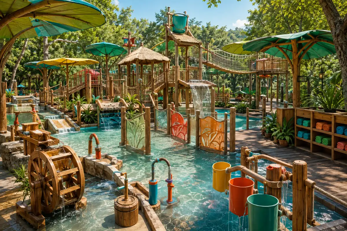 Treetop Water Play Park